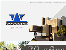 Tablet Screenshot of darcons.com